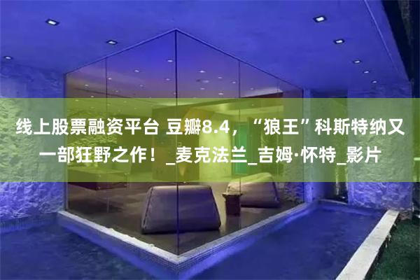 线上股票融资平台 豆瓣8.4，“狼王”科斯特纳又一部狂野之作！_麦克法兰_吉姆·怀特_影片