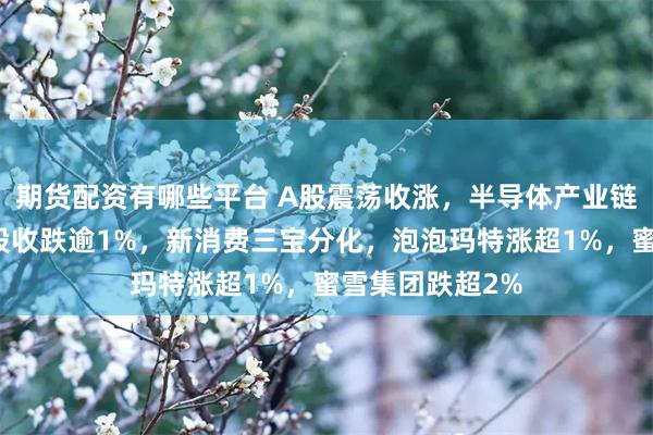 期货配资有哪些平台 A股震荡收涨，半导体产业链午后爆发，港股收跌逾1%，新消费三宝分化，泡泡玛特涨超1%，蜜雪集团跌超2%