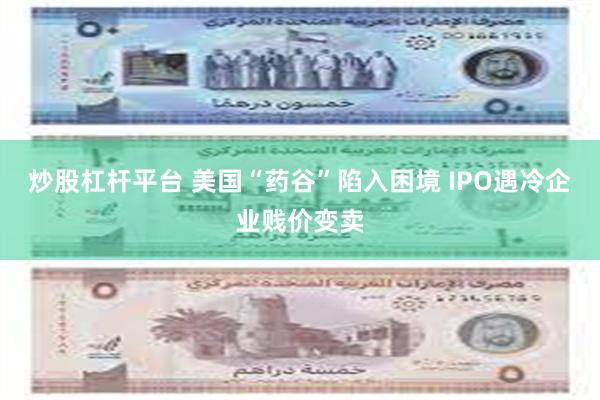 炒股杠杆平台 美国“药谷”陷入困境 IPO遇冷企业贱价变卖
